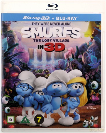 Smurfs: The Lost Village (Smerfy: Poszukiwacze zaginionej wioski) [Blu-Ray 3D]+[Blu-Ray]