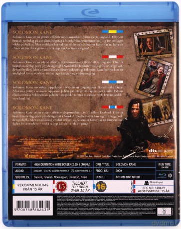 Solomon Kane (Solomon Kane: Pogromca zła) [Blu-Ray]