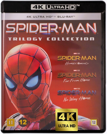 Spider-Man: 3-Movie Collection [3xBlu-Ray 4K]+[3xBlu-Ray]