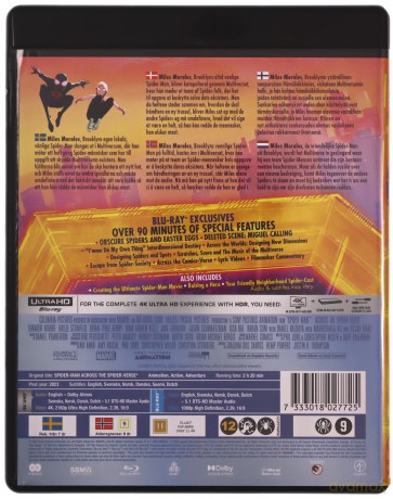 Spider-Man: Across the Spider-Verse (Spider-Man: Poprzez multiwersum) [Blu-Ray 4K]+[Blu-Ray]