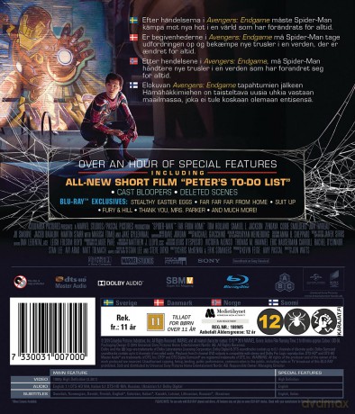 Spider-Man: Far from Home (Spider-Man: Daleko od domu) [Blu-Ray]