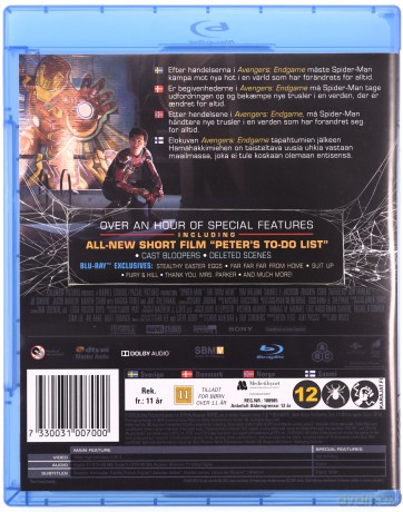 Spider-Man: Far from Home (Spider-Man: Daleko od domu) [Blu-Ray]