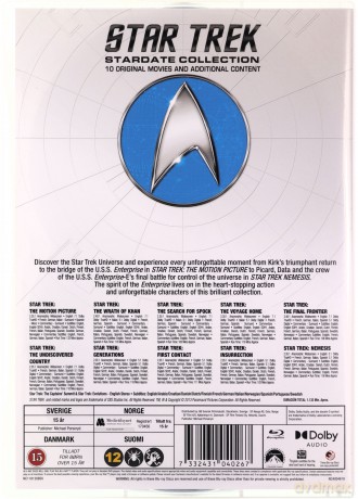Star Trek 1-10 Stardate Collection [12xBlu-Ray]