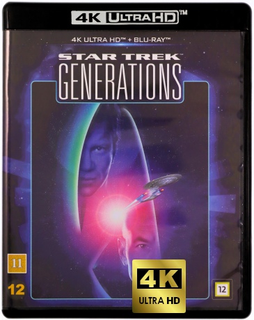 Star Trek: Generations (Star Trek VII: Pokolenia) [Blu-Ray 4K]+[Blu-Ray]