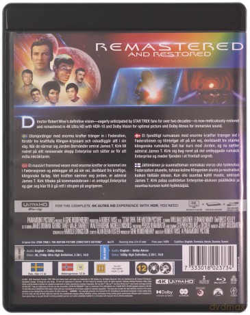 Star Trek: The Motion Picture [Blu-Ray 4K]+[Blu-Ray]