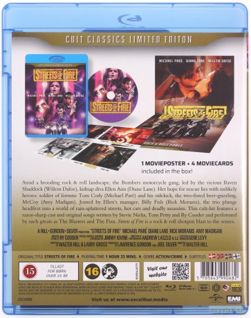 Streets of Fire (Ulice w ogniu) [Blu-Ray]+[PLAKAT]