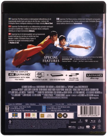 Superman [Blu-Ray 4K]+[Blu-Ray]