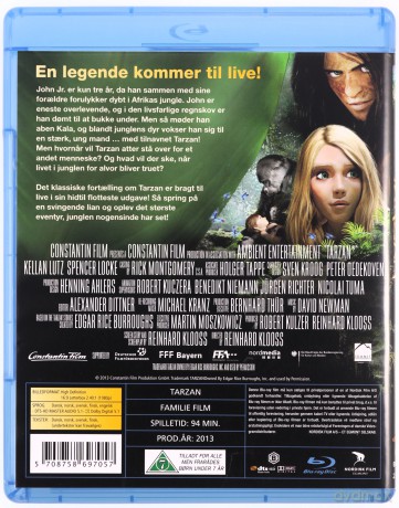 Tarzan (Tarzan. Król dżungli) [Blu-Ray]