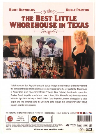 The Best Little Whorehouse in Texas (Najlepszy mały burdelik w Teksasie) [DVD]