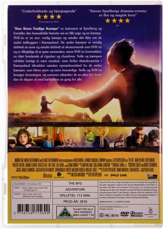 The BFG (BFG: Bardzo Fajny Gigant) [DVD]