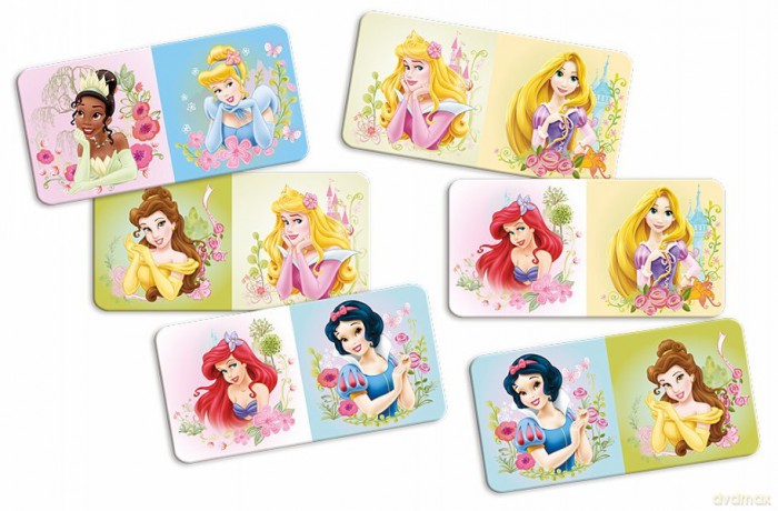 TREFL Domino Princesses (00735) [GRA]