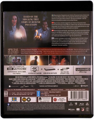 Obecność 3: Na rozkaz diabła [Blu-Ray 4K]+[Blu-Ray]
