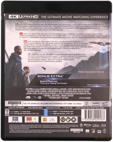 The Creator (Twórca) [Blu-Ray 4K]+[Blu-Ray]
