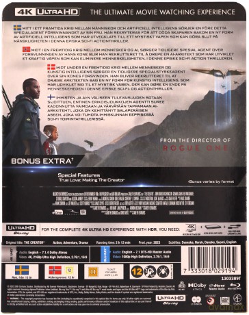 The Creator (Twórca) (steelbook) [Blu-Ray 4K]+[Blu-Ray]