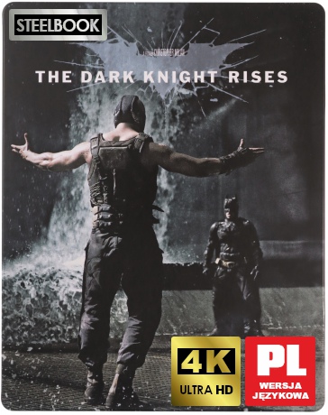 Mroczny Rycerz powstaje (steelbook) [Blu-Ray 4K]+[2xBlu-Ray]