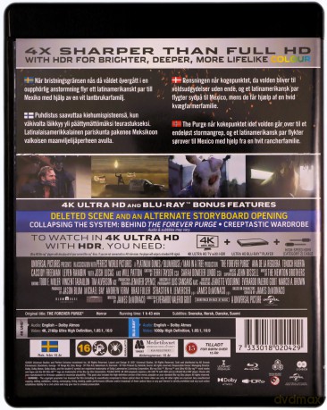 Noc oczyszczenia: Żegnaj Ameryko [Blu-Ray 4K]+[Blu-Ray]