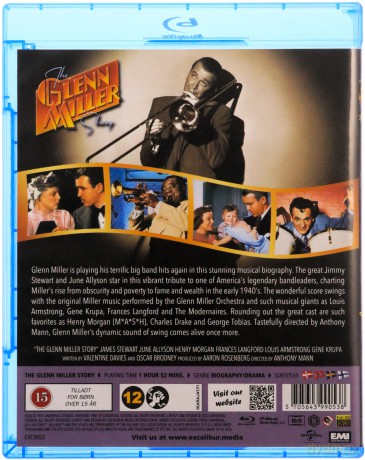 The Glenn Miller Story (Historia Glenna Millera) [Blu-Ray]