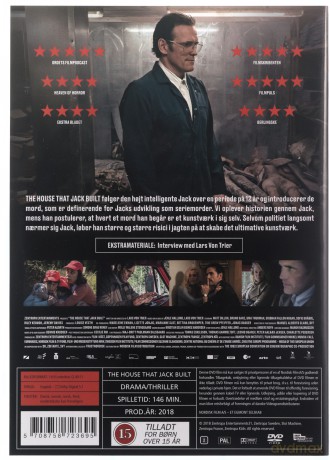 The House That Jack Built (Dom, który zbudował Jack) [DVD]