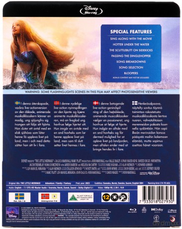 The Little Mermaid (Mała syrenka) (steelbook) [Blu-Ray]