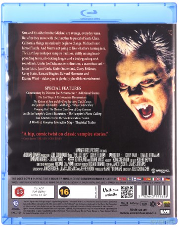 The Lost Boys (Straceni chłopcy) [Blu-Ray]