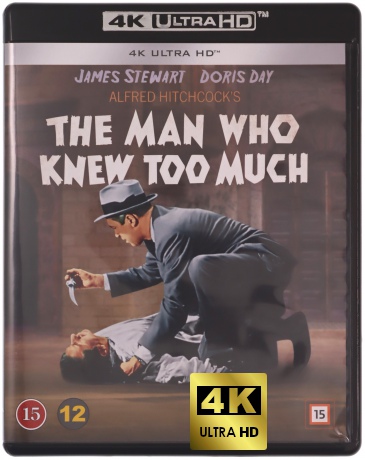 The Man Who Knew Too Much (Człowiek, który wiedział za dużo) [Blu-Ray 4K]