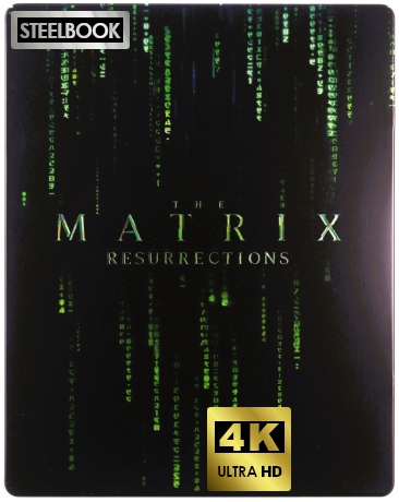 The Matrix Resurrections (Matrix: Zmartwychwstania) (steelbook) [Blu-Ray 4K]+[Blu-Ray]