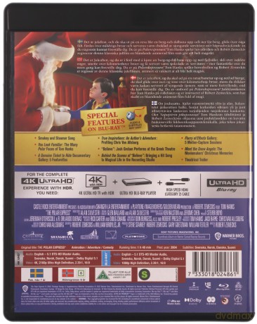 The Polar Express (Ekspres polarny) [Blu-Ray 4K]+[Blu-Ray]