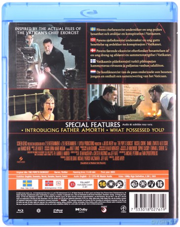 The Pope's Exorcist (Egzorcysta papieża) [Blu-Ray]