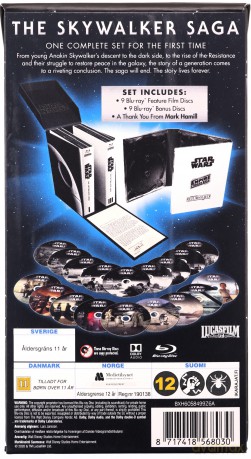Star Wars: The Skywalker Saga (Gwiezdne wojny: Skywalker Kolekcja) [BOX] [18xBlu-Ray]