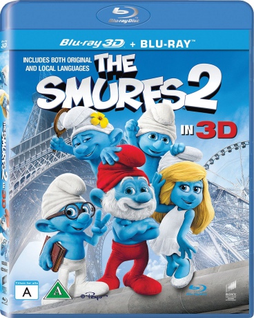 The Smurfs 2 (Smerfy 2) [Blu-Ray 3D]+[Blu-Ray]