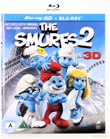 The Smurfs 2 (Smerfy 2) [Blu-Ray 3D]+[Blu-Ray]