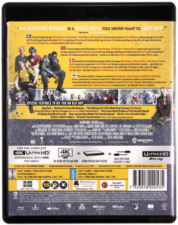 Legion Samobójców: The Suicide Squad [Blu-Ray 4K]+[Blu-Ray]