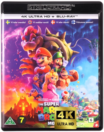 The Super Mario Bros. Movie (Super Mario Bros: Film) [Blu-Ray 4K]+[Blu-Ray]