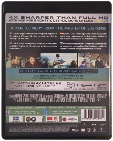 The Trouble with Harry (Kłopoty z Harrym) [Blu-Ray 4K]+[Blu-Ray]