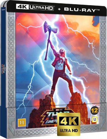 Thor: Love and Thunder (Thor: Miłość i grom) (steelbook) [Blu-Ray 4K]+[Blu-Ray]