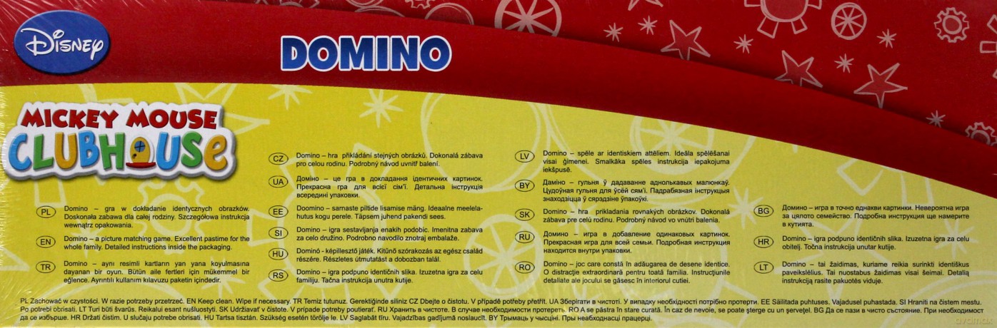 TREFL Domino Farma Myszki Miki (Myszka Miki) (Disney) (00816) [GRA]