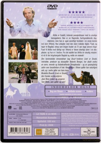 Tigeren og sneen (Tygrys i śnieg) [DVD]