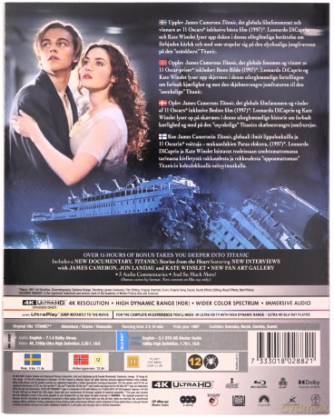 Titanic [Blu-Ray 4K]+[2xBlu-Ray]