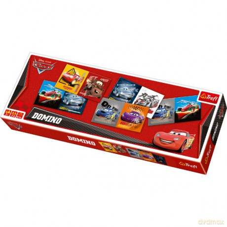 TREFL Domino Cars (Auta) (Disney) (00817) [GRA]