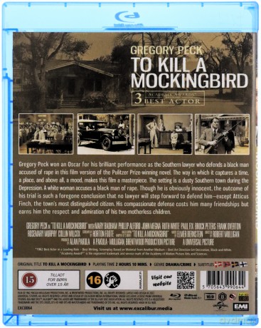 To Kill a Mockingbird (Zabić drozda) [Blu-Ray]