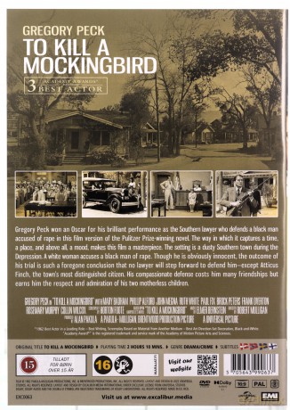 To Kill A Mockingbird (Zabić drozda) [DVD]