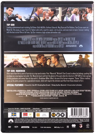 Top Gun: Maverick/ Top Gun Twinpack [2DVD]