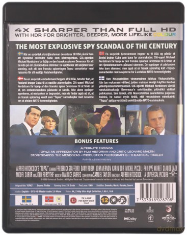 Topaz [Blu-Ray 4K]+[Blu-Ray]