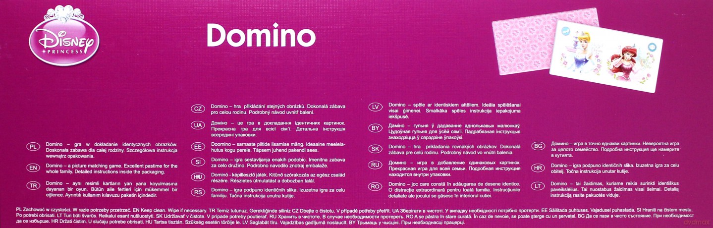 TREFL Domino Princess (Disney) (00834) [GRA]