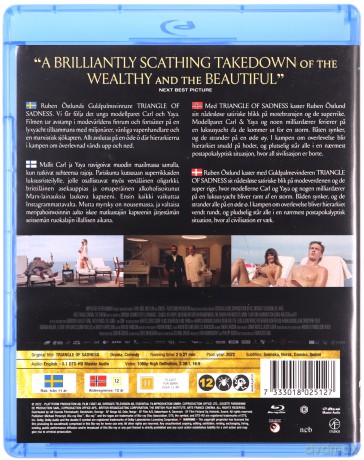 Triangle of Sadness (W trójkącie) [Blu-Ray]