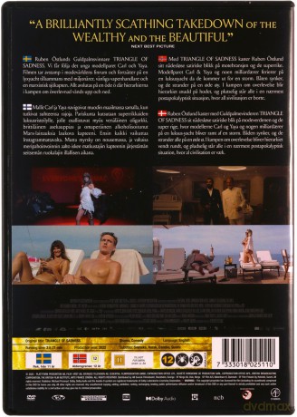 Triangle of Sadness (W trójkącie) [DVD]