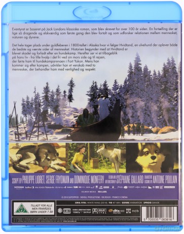 Croc-Blanc (Biały Kieł) [Blu-Ray]