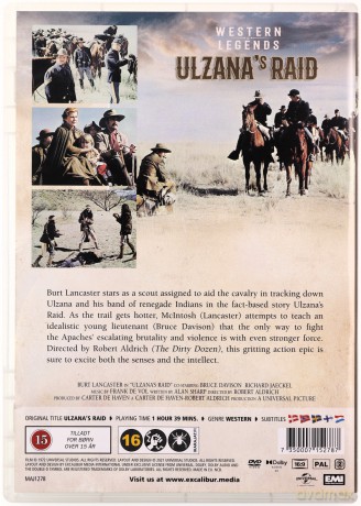 Ulzana's Raid (Ucieczka Ulzany) [DVD]