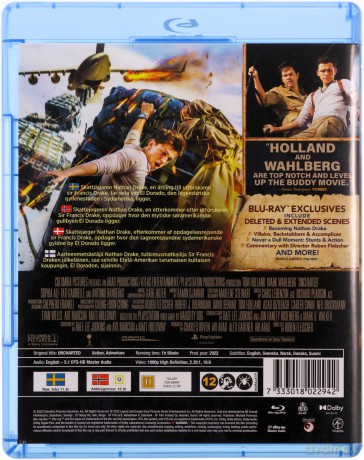 Uncharted [Blu-Ray]