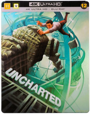 Uncharted (steelbook) [Blu-Ray 4K]+[Blu-Ray]